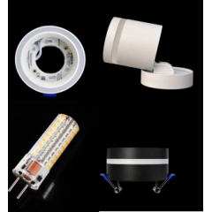 Лампы и споты точечные светильники