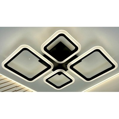 LED.58652-2+2S BK  Потолочный LED Светильник Люстра