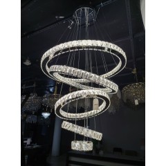 Светильники светодиодные с кристаллами из хрусталя