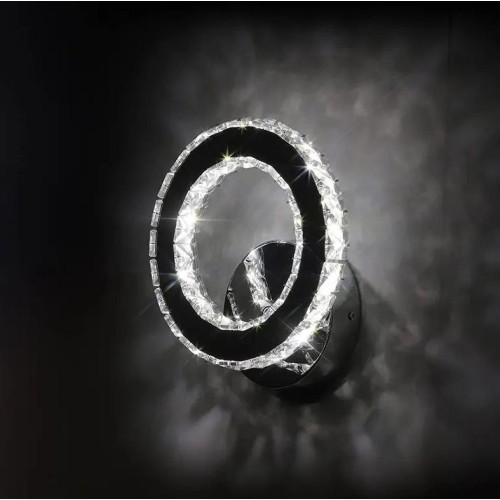 BD.89028 светильник настенный  светодиодный с кристаллами из хрусталя