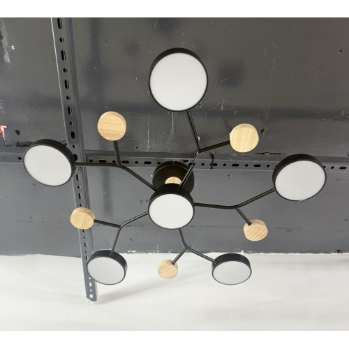 65205-6 BK Светодиодный светильник Люстра