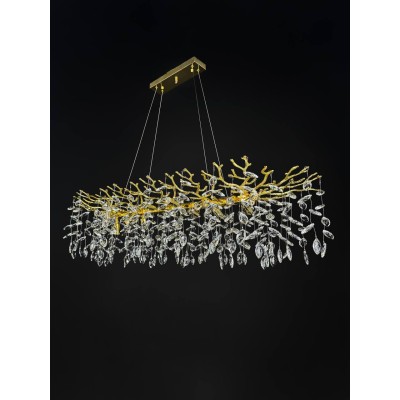 LV.98080-L1200J-A4 Подвесная люстра с кристаллами