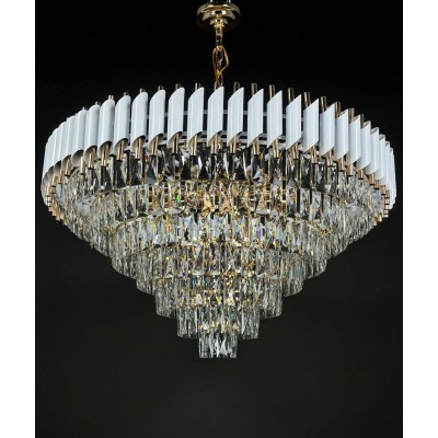 QS.99005-950 B5+J3 Люстра на цепи с кристаллами