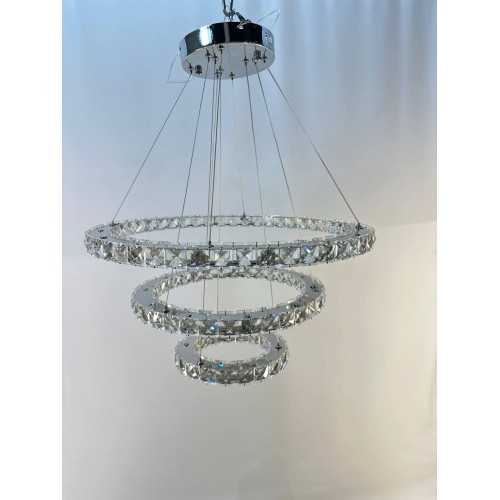 LED.89004-550 L Подвесной светильник светодиодный с кристаллами из хрусталя