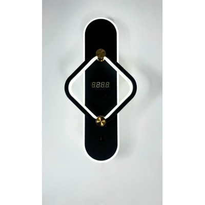 BD.36001 BK Настенный светильник Бра с часами