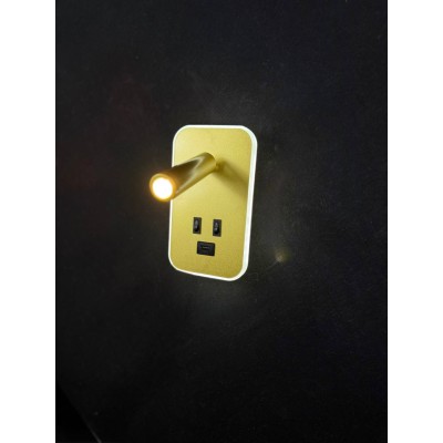 BD.36008 GD Настенный светильник Бра USB зарядка