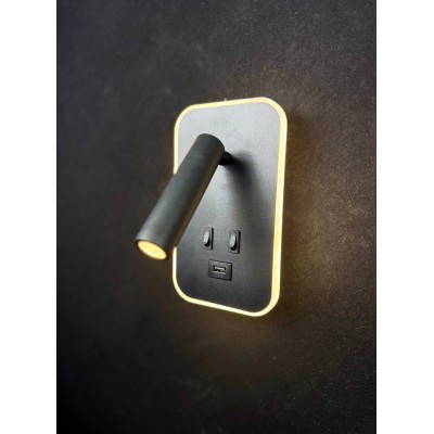 BD.36008 BK Настенный светильник Бра USB зарядка